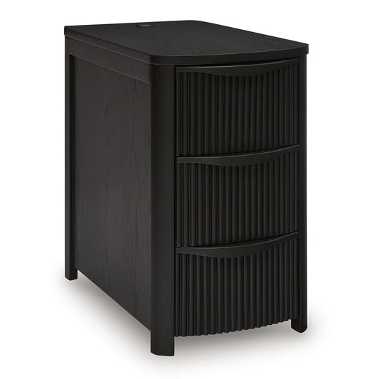 Camdill - Black - Chair Side End Table