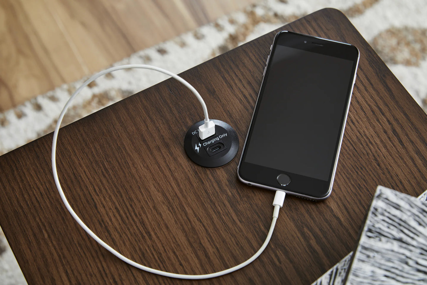Camdill - Dark Brown - Chair Side End Table