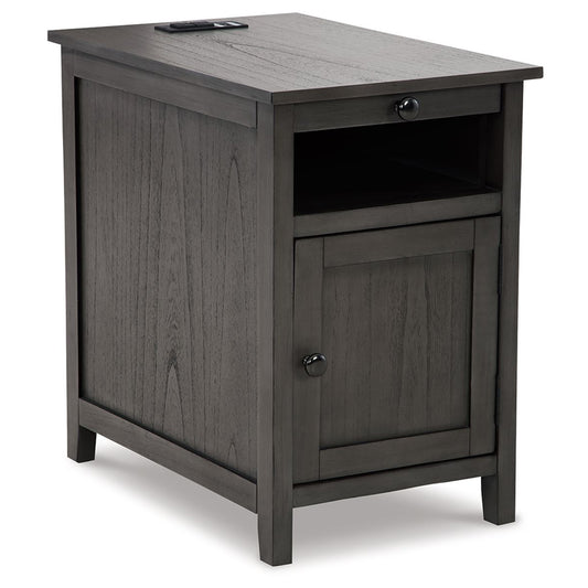 Treytown - Gray - Chair Side End Table