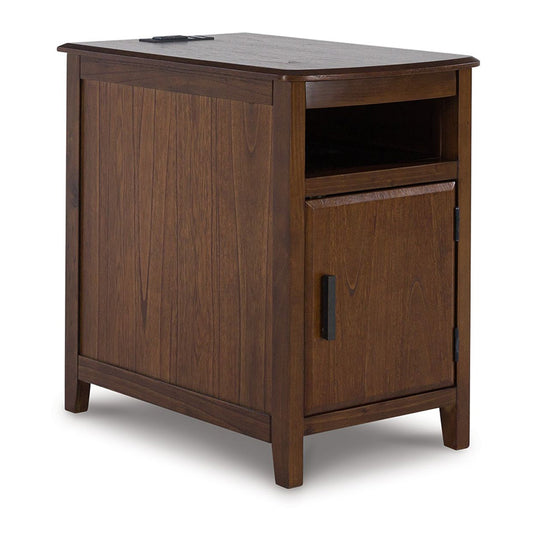 Devonsted - Brown - Chair Side End Table