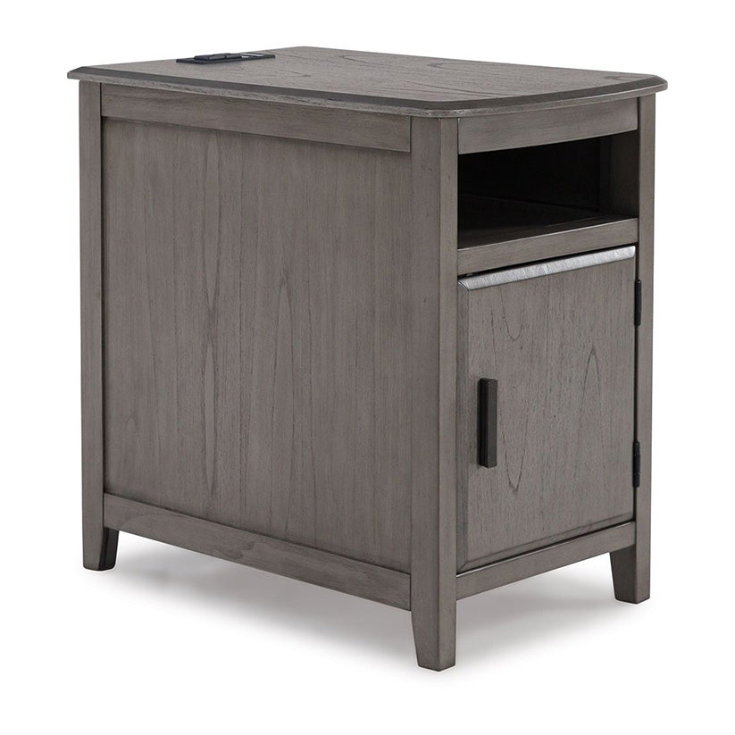 Devonsted - Gray - Chair Side End Table