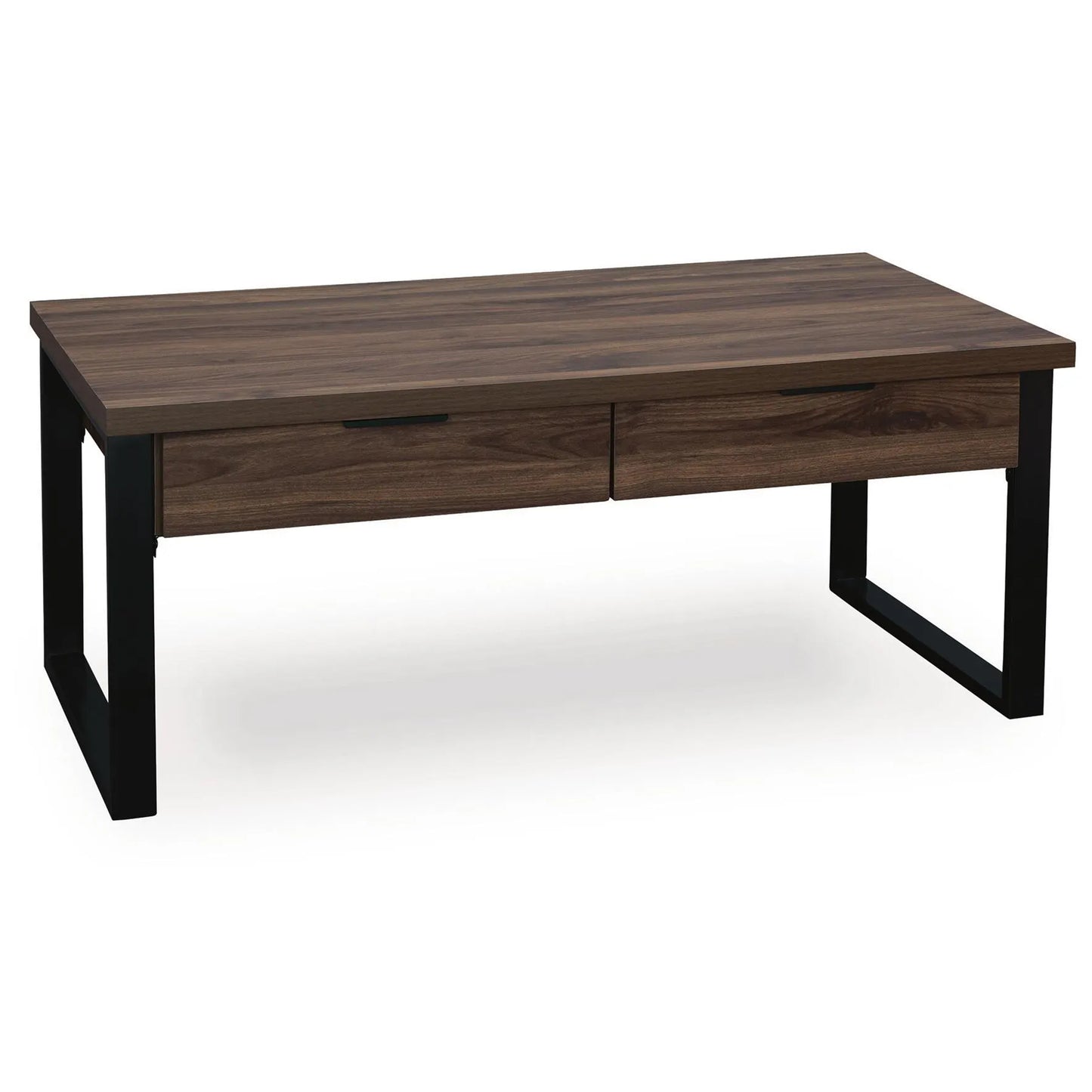 Wickman Falls - Rectangular Cocktail Table - Dark Brown