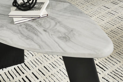 Lilyberg - Gray / Black - Occasional Table Set (Set of 3)