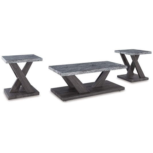 Bensonale - Brown / Gray - Occasional Table Set (Set of 3)