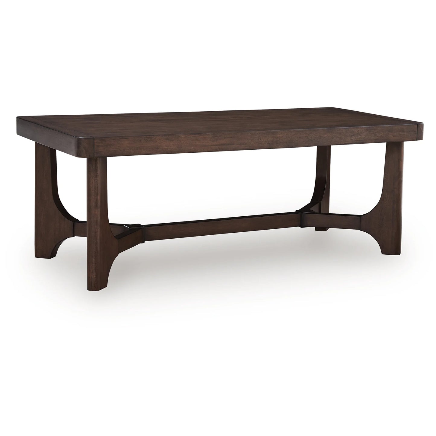 Korestone - Dark Brown - Rectangular Cocktail Table