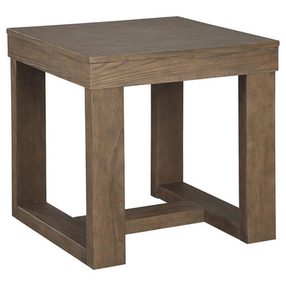 Cariton - Gray - Square End Table