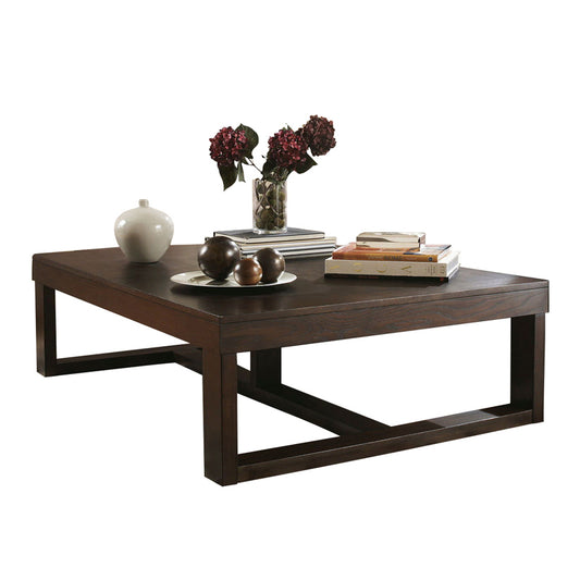 Watson - Dark Brown - Rectangular Cocktail Table