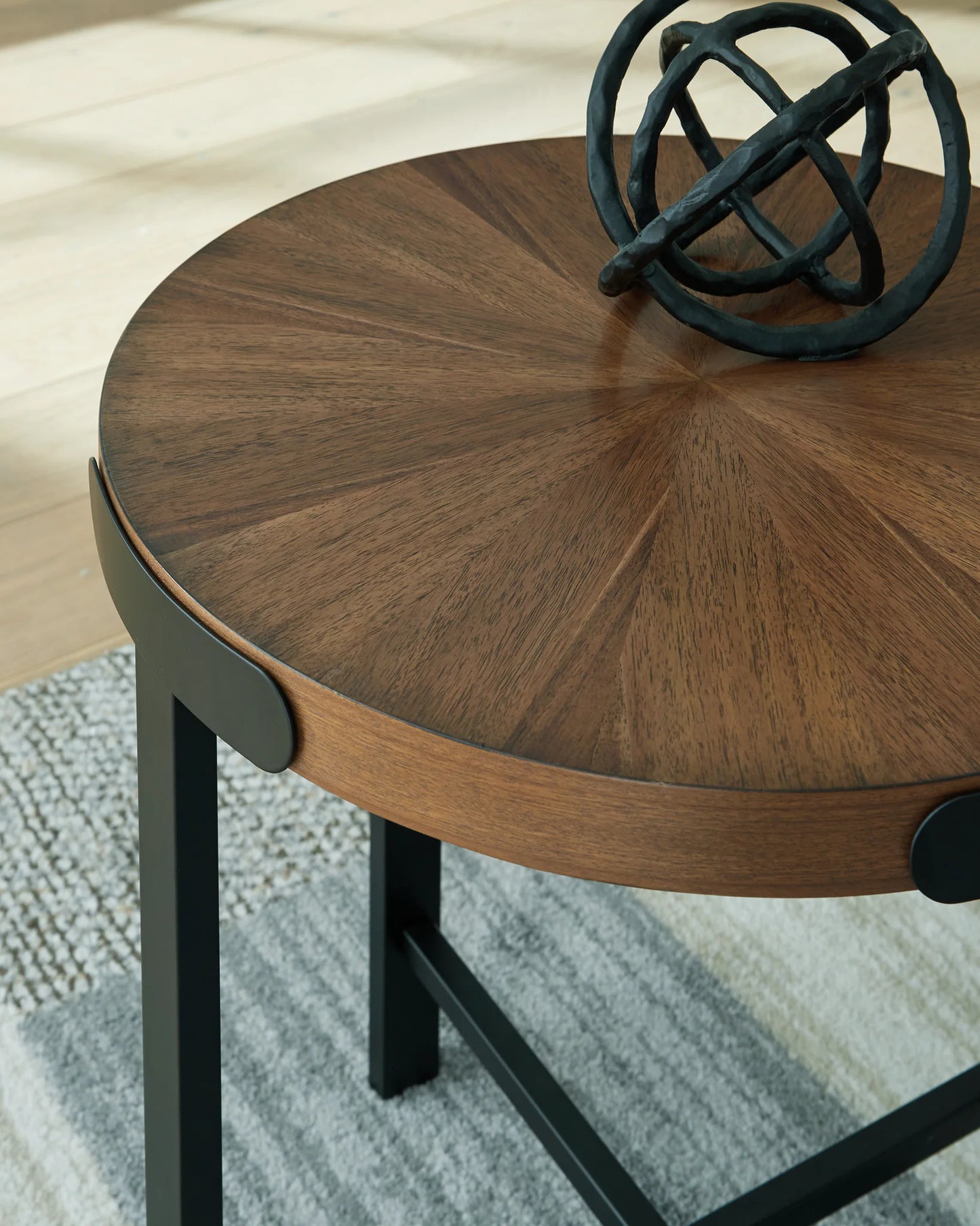 Crosstrail - Brown - Occasional Table Set (Set of 3)