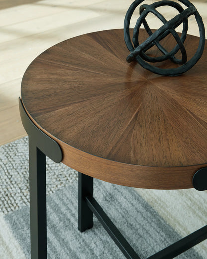 Crosstrail - Brown - Occasional Table Set (Set of 3)