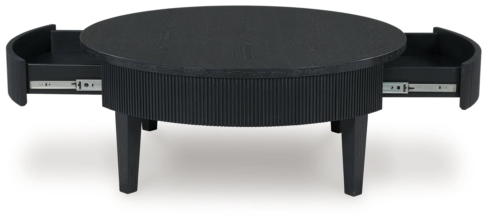 Marstream - Black - Round Cocktail Table-4