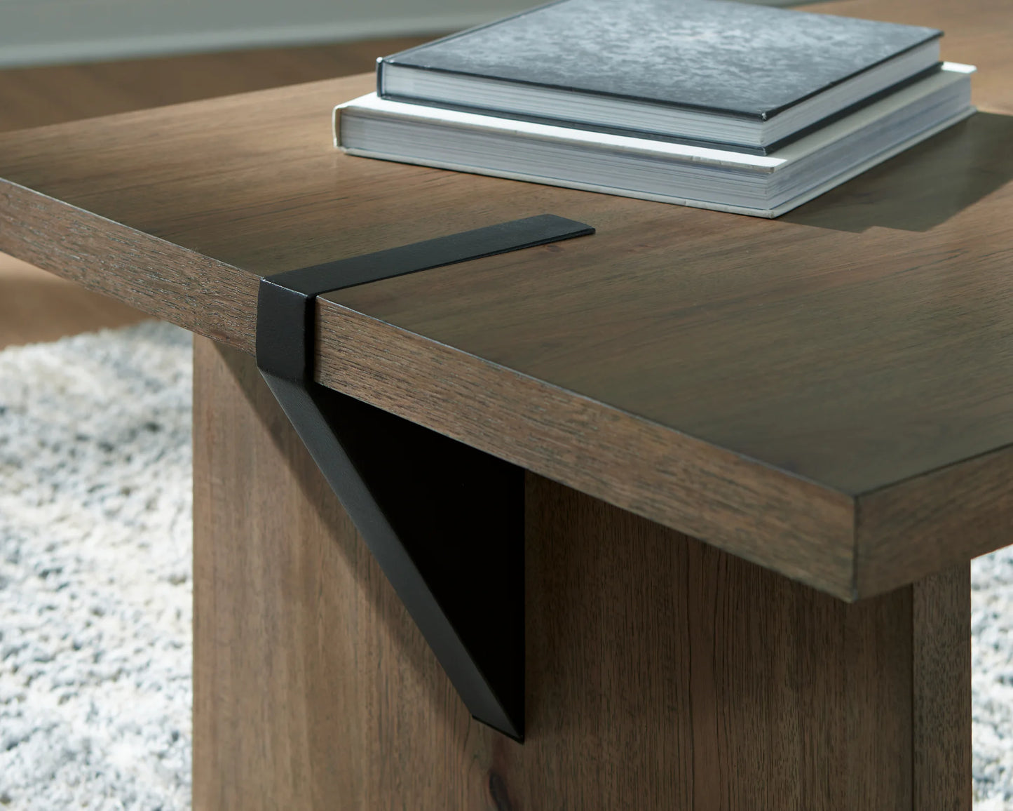 Kandinew - Rectangular Cocktail Table - Light Brown
