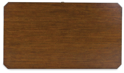 Trenmour - Medium Brown - Rectangular Cocktail Table