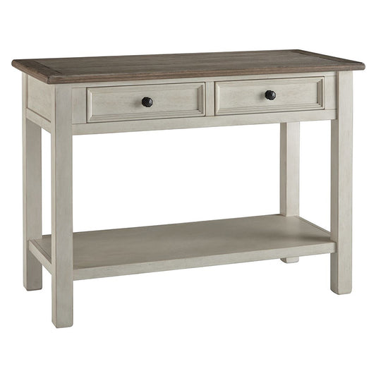 Bolanburg - White / Brown / Beige - Sofa Table