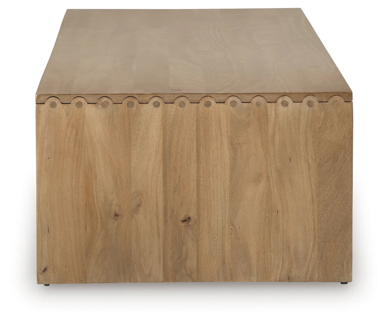Ella Grove - Rectangular Cocktail Table - Rich Brown