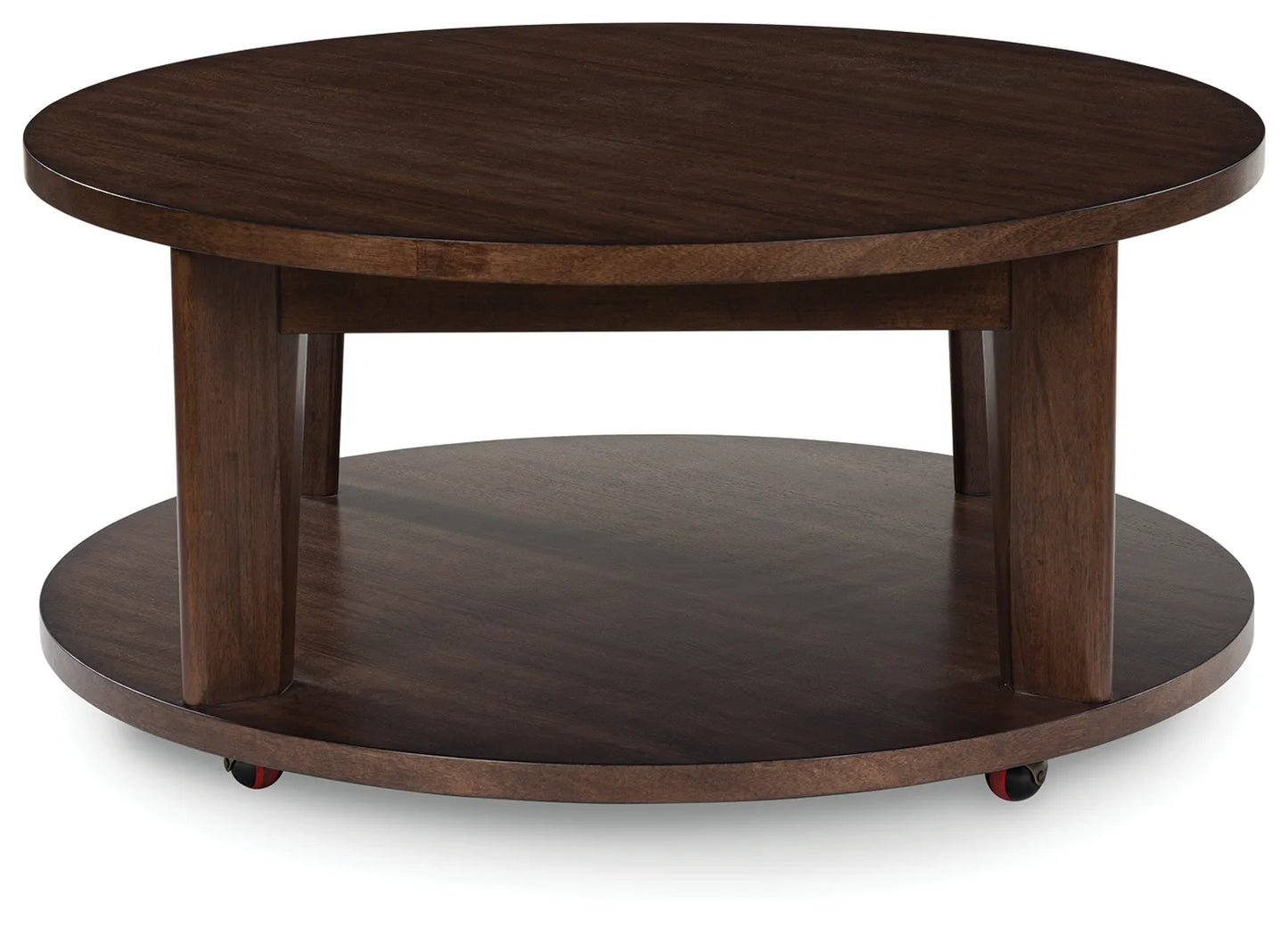 Korestone 2 - Dark Brown - Round Cocktail Table-3