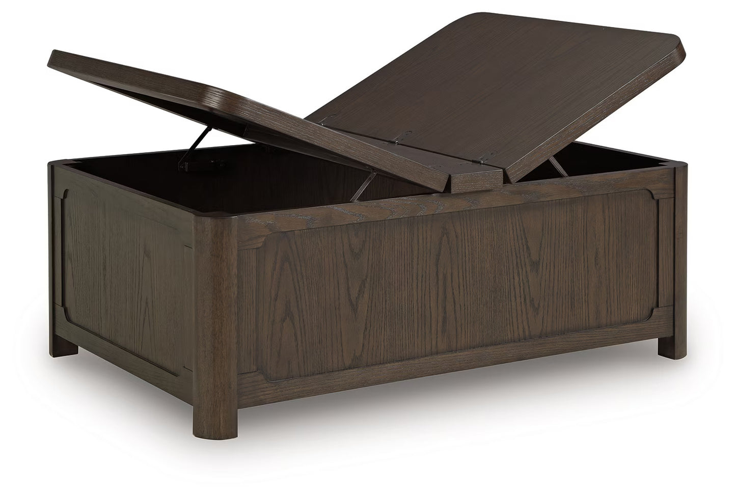 Breckington - Dark Brown - Cocktail Table With Storage