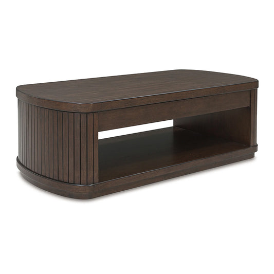 Korestone - Dark Brown - Lift Top Cocktail Table