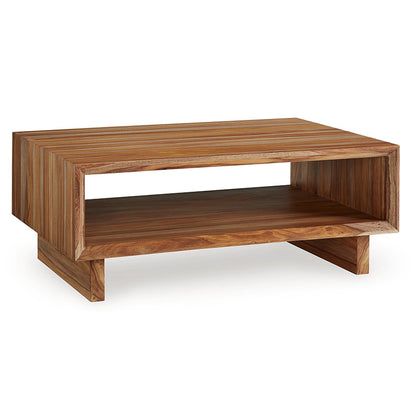 Dressonni - Brown - Rectangular Cocktail Table