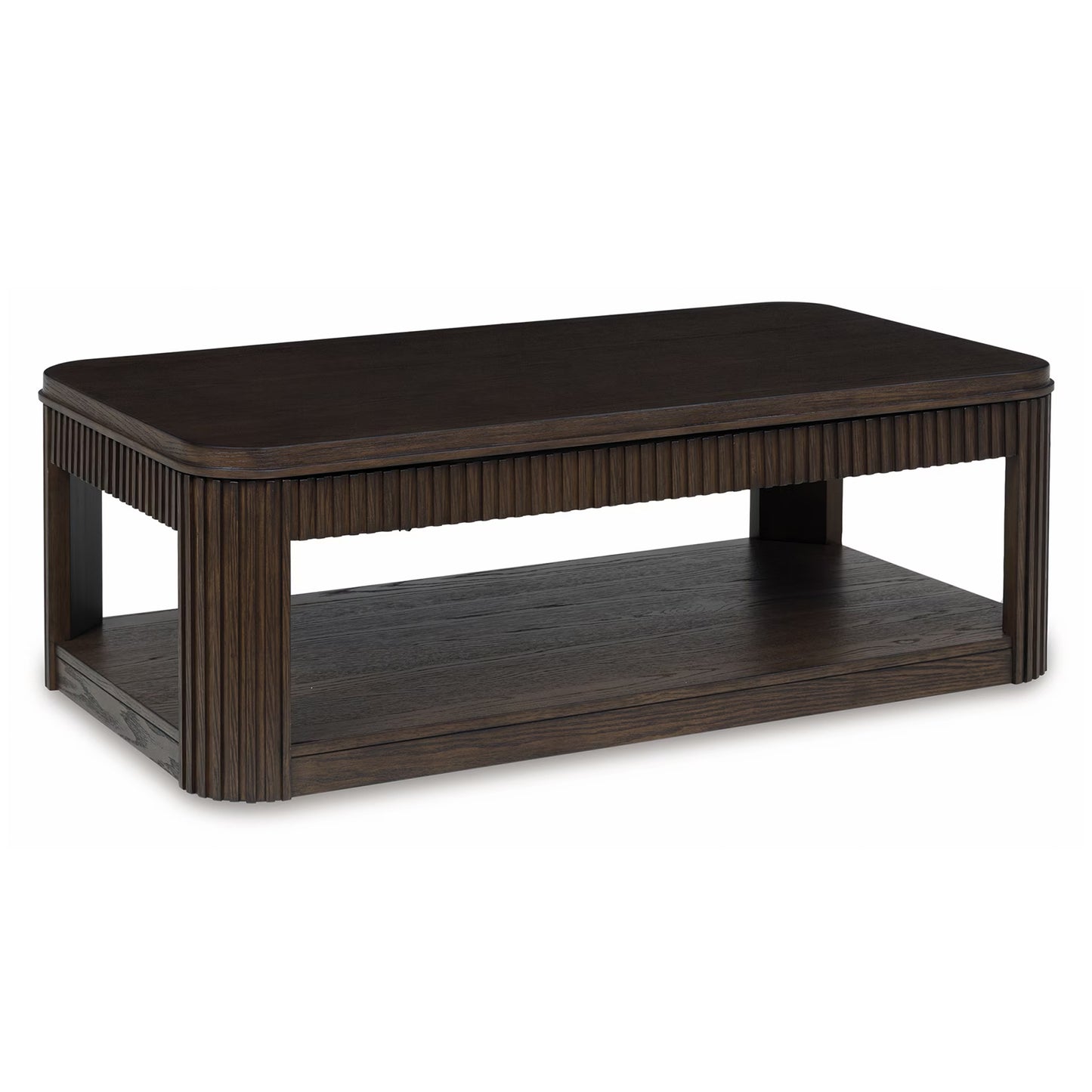 Carlibrie - Warm Brown - Lift Top Cocktail Table