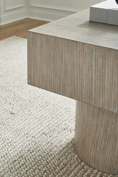 Jorielyn - Light Grayish Brown - Square End Table