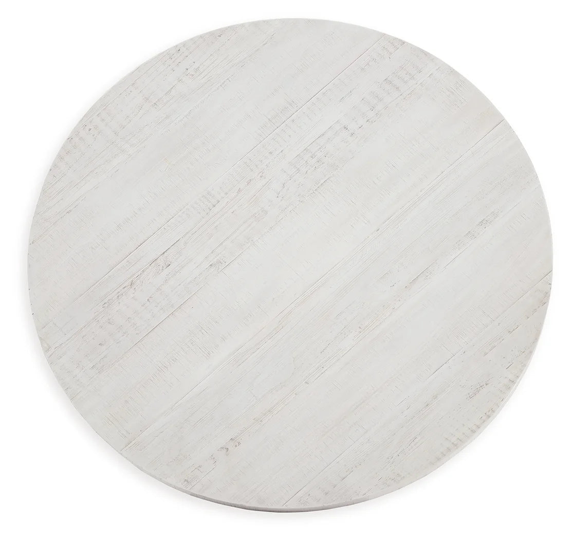 Jallison - Off White - Round Cocktail Table-3