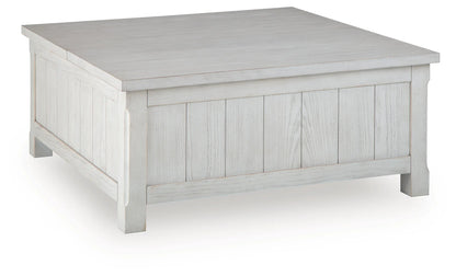 Robbinsdale - Lift Top Cocktail Table - Antique White