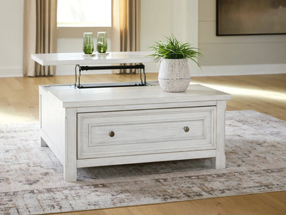 Robbinsdale - Lift Top Cocktail Table - Antique White