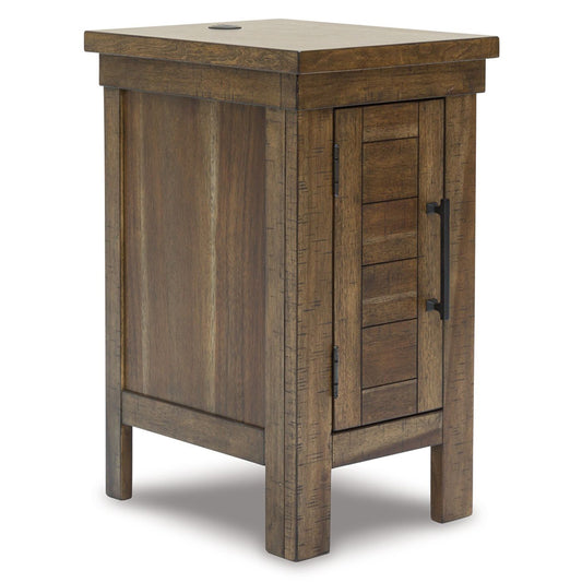 Moriville - Grayish Brown - Chair Side End Table