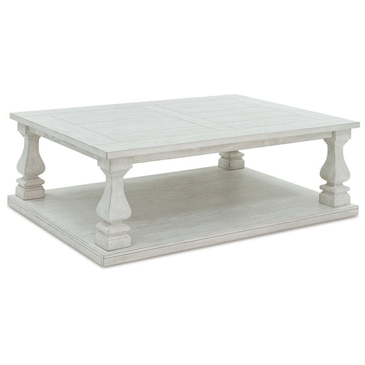 Arlendyne - Antique White - Rectangular Cocktail Table