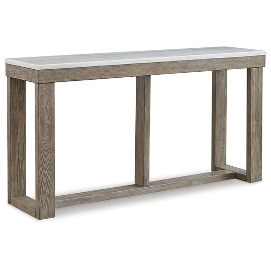 Loyaska - Brown/ivory - Sofa Table