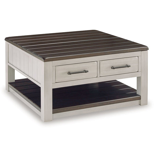 Darborn - Gray / Brown - Lift Top Cocktail Table