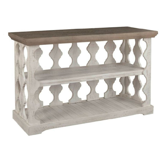 Havalance - Gray / White - Console Sofa Table