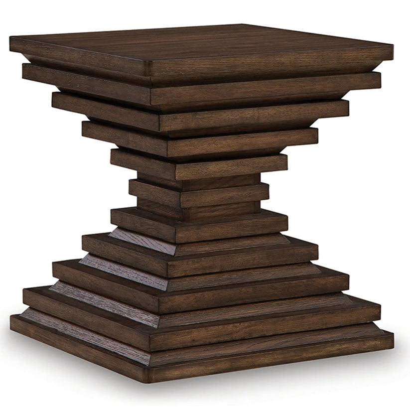 Hannodream - Warm Brown - Square End Table