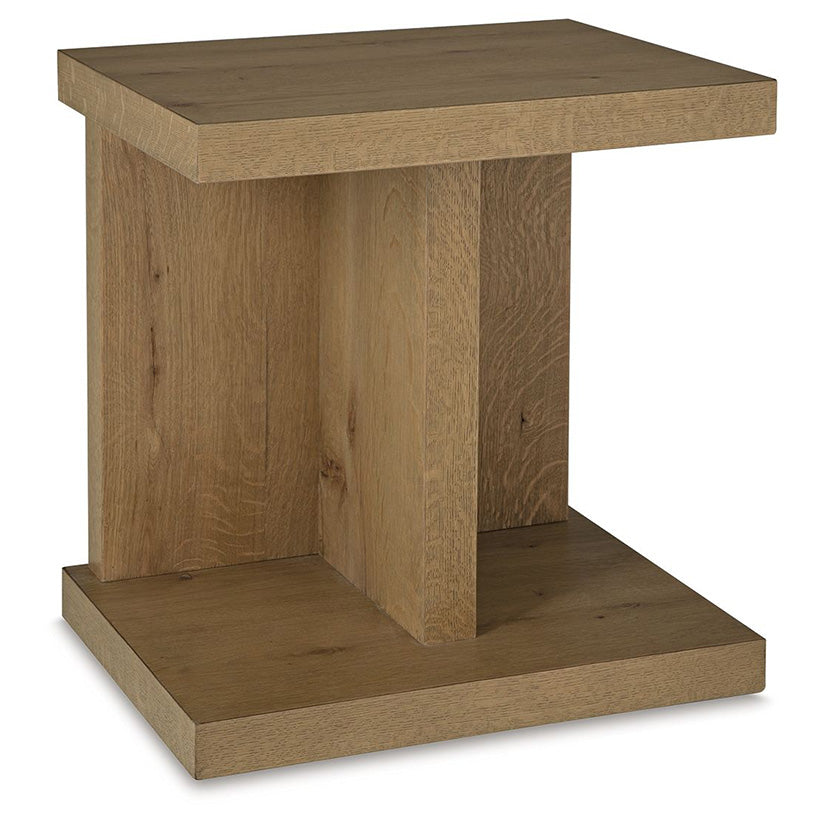 Brinstead - Light Brown - Chair Side End Table