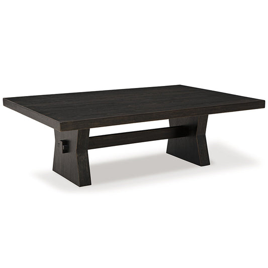 Galliden - Black - Rectangular Cocktail Table