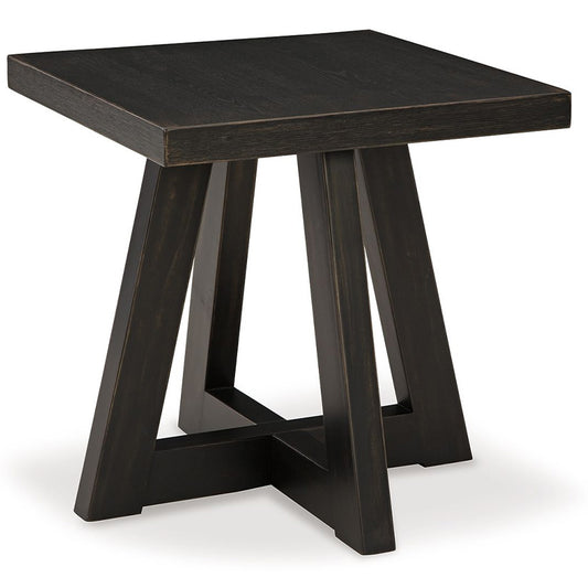 Galliden - Black - Square End Table