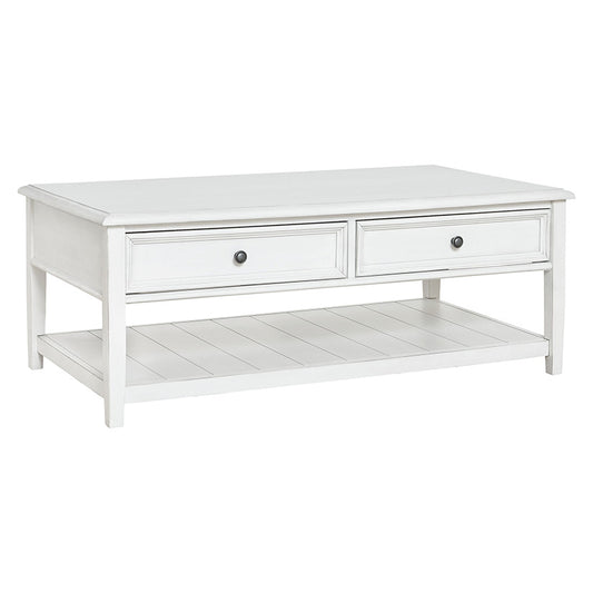 Kanwyn - Whitewash - Rectangular Cocktail Table