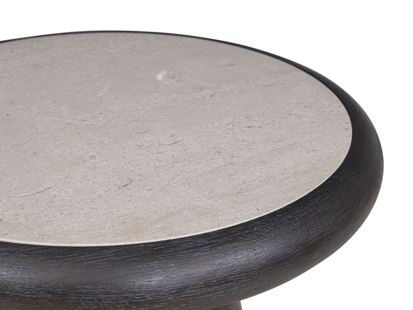 Bracken - French Black - Round End Table