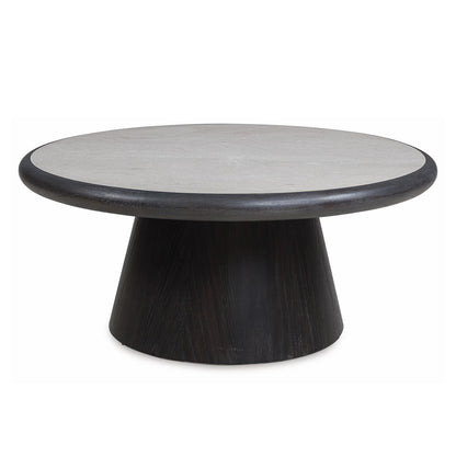 Bracken - French Black - Round Cocktail Table