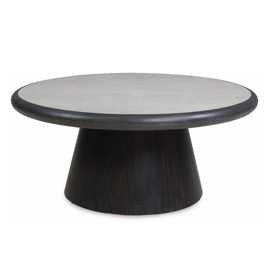 Bracken - French Black - Round Cocktail Table