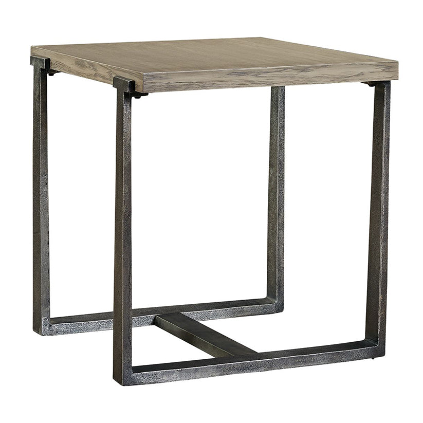 Dalenville - Gray - Rectangular End Table