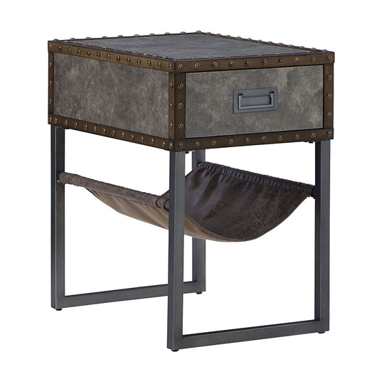 Derrylin - Brown - Chair Side End Table