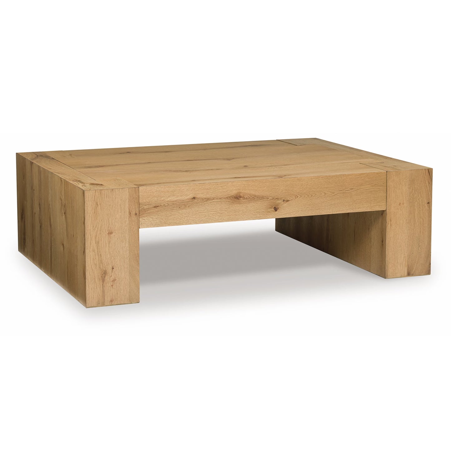 Bracken - Light Brown - Rectangular Cocktail Table