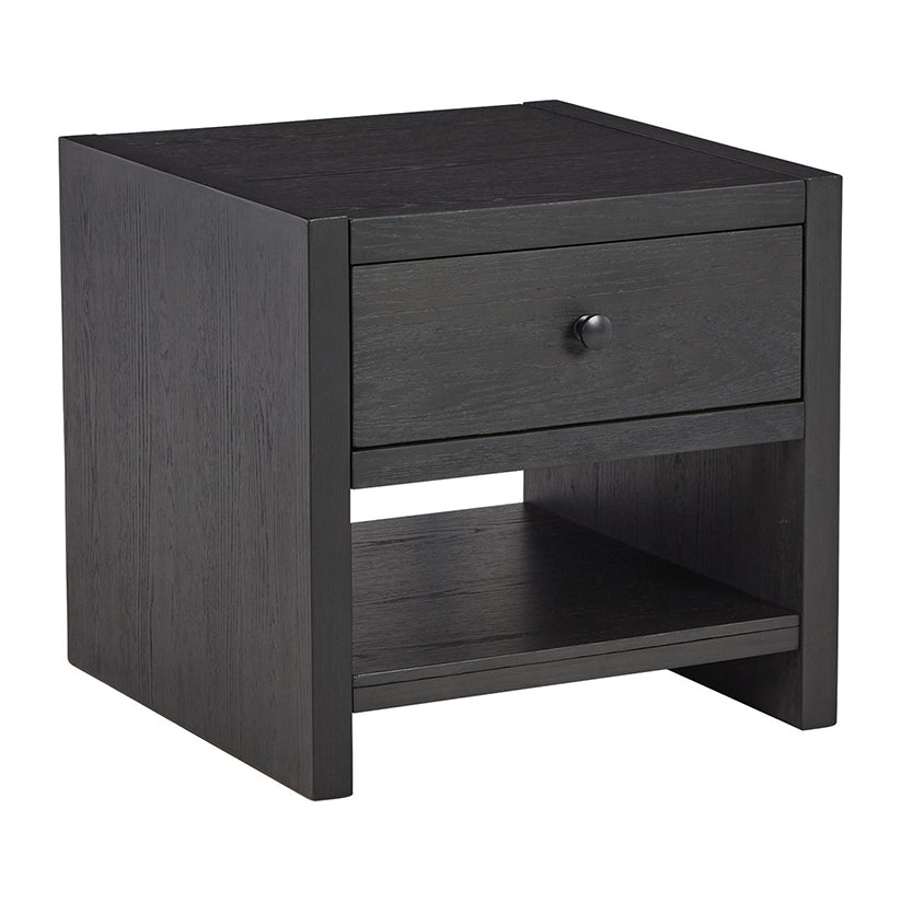 Foyland - Black - Square End Table