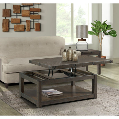 Colorado - Occasional 2 Piece Set With Coffee & End Table - Charcoal