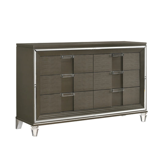 Twenty Nine - 6-Drawer Dresser - Dark Brown