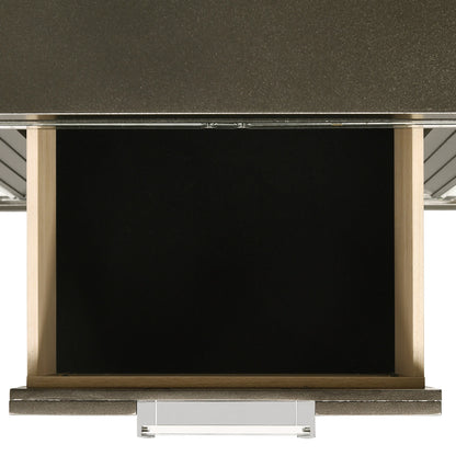 Twenty Nine - Vanity Set With Led & USB Plug - Dark Brown