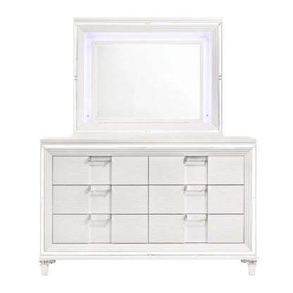 Twenty Nine - Dresser & Mirror Set - White