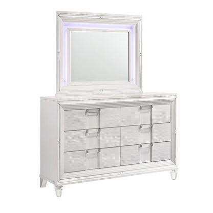 Twenty Nine - Dresser & Mirror Set - White