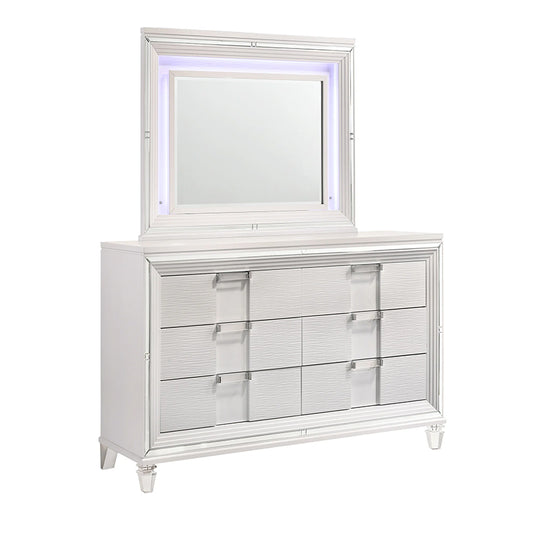 Twenty Nine - Dresser & Mirror Set - White